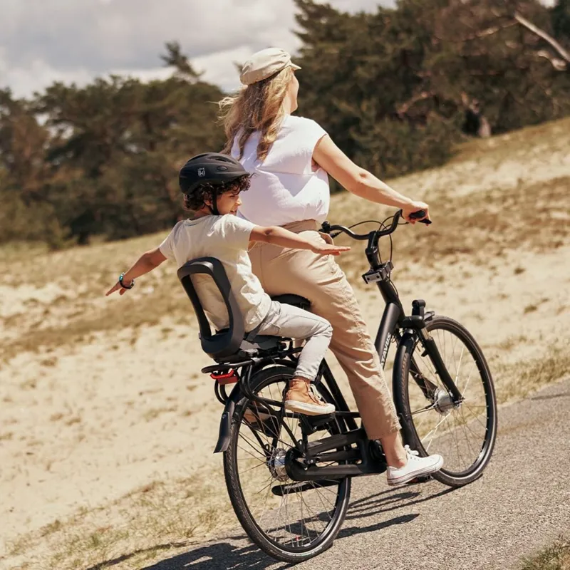 Urban Iki Junior Seat With Rack Mount - Bincho Black-3