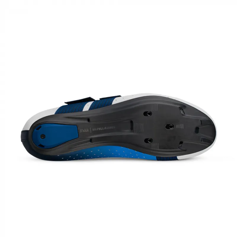 Fizik R1 Vento Powerstrap Movistar Team Road Shoes - White/Blue-3