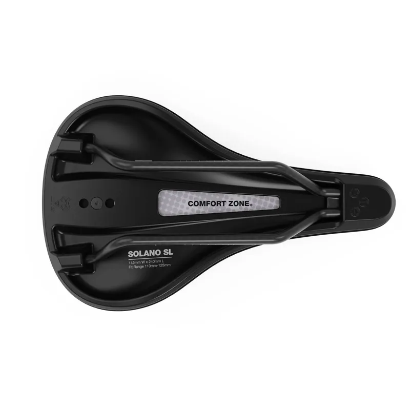 WTB Solano SL Saddle - Carbon Rails - Medium - Black-3