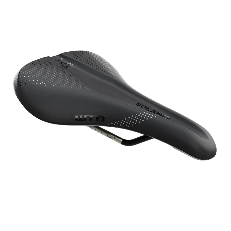 WTB Solano Saddle - Titanium Rails - Wide - Black