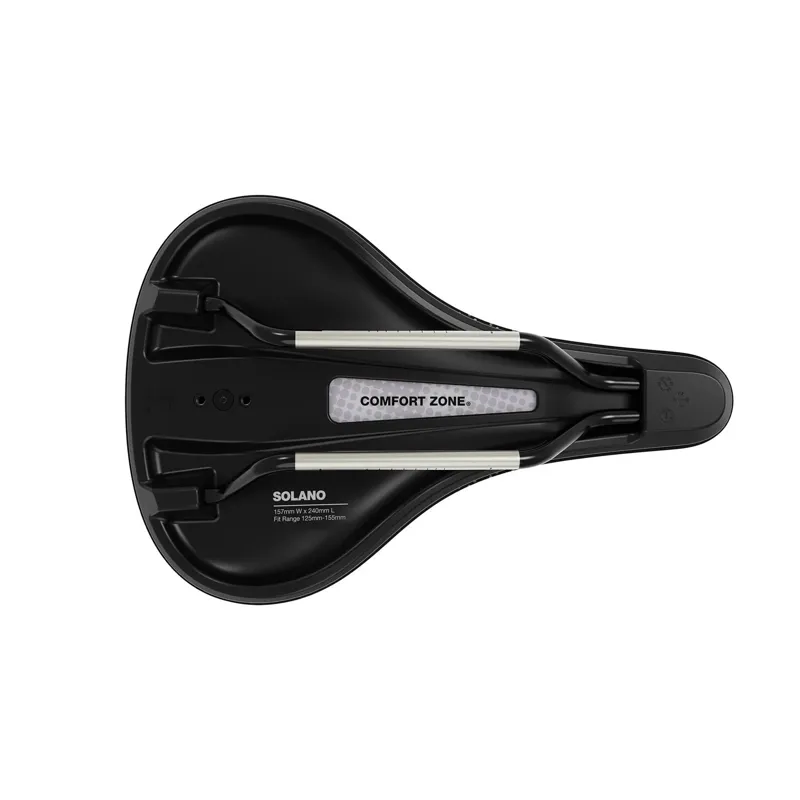 WTB Solano Saddle - Titanium Rails - Wide - Black-3