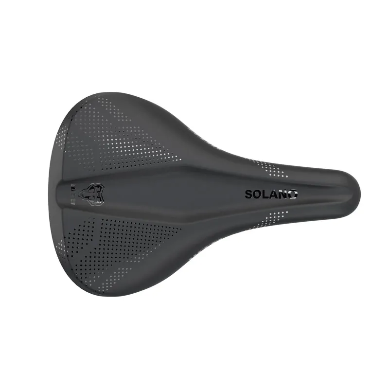 WTB Solano Saddle - Titanium Rails - Wide - Black-2