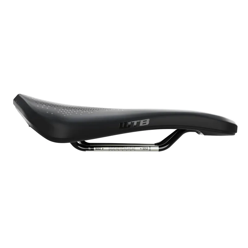 WTB Rocket Saddle - Titanium Rails - Medium - Black-1
