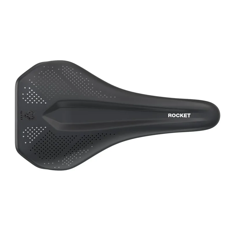WTB Rocket Saddle - Titanium Rails - Medium - Black-2