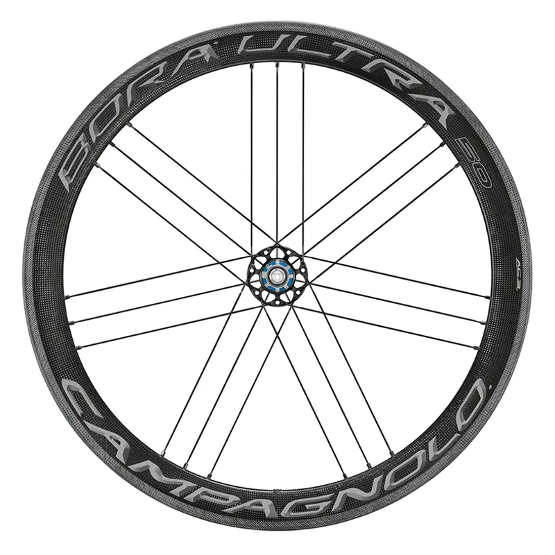 Campagnolo Bora Ultra 50 Clincher Carbon Dark Label Rear Wheel Campag