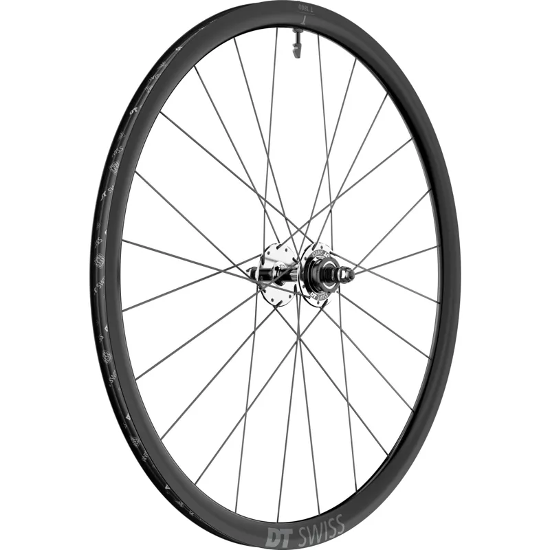 Dt Swiss T 1800 30mm Clincher 700c Rear Track Wheel - Black