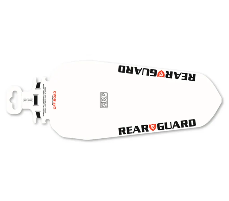 RRP Rearguard Off-Road Rear Mudguard -  White