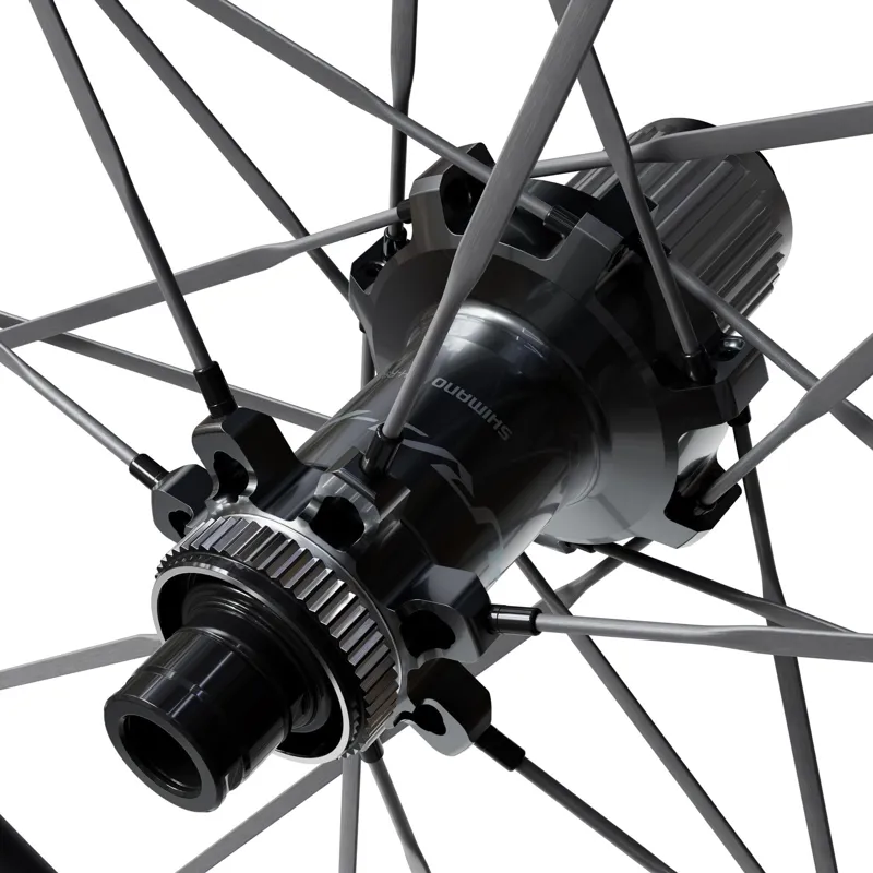 Shimano Dura-Ace WH-R9370-C50-TL C50 Centre-Lock Disc Carbon Clincher 50mm 700c HG Spline L2 Rear Wheel - 12x142mm-5