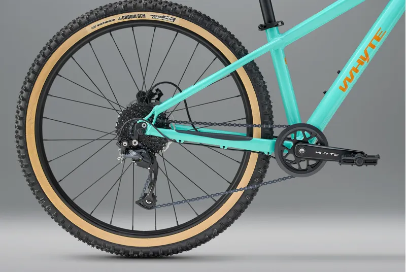 Whyte Secta 26 2026 Junior Hardtail Mountain Bike - Aqua/Coral Orange-7