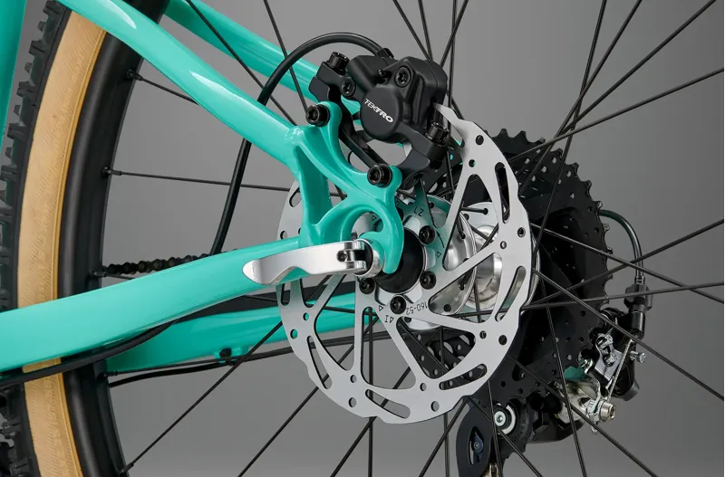 Whyte Secta 26 2026 Junior Hardtail Mountain Bike - Aqua/Coral Orange-4