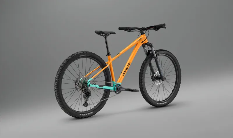 Whyte Secta S 29er 2025 Hardtail Mountain Bike - Coral Orange/Turquoise-2