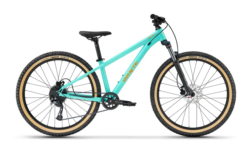 Whyte Secta 26 2026 Junior Hardtail Mountain Bike - Aqua/Coral Orange