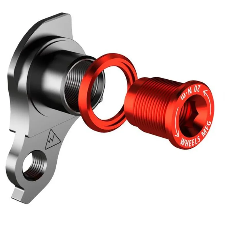 Wheels Manufacturing Derailleur Hanger/Dropout - 404-1 - Red Bolt