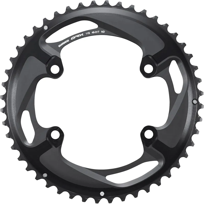 Shimano FC-RX810-2 GRX 11spd Double Inner Chainring 48T-ND for 48-31T