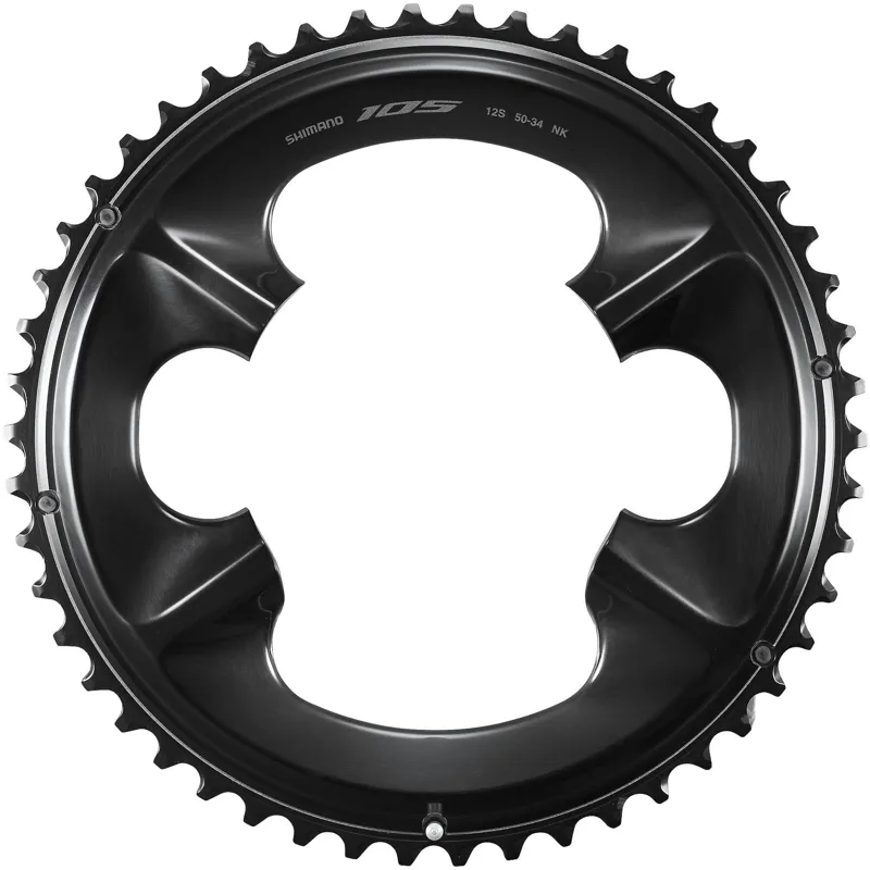 Shimano FC-R7100 105 12 Speed Outer Chainring 50T-NK for 50/34T -Black