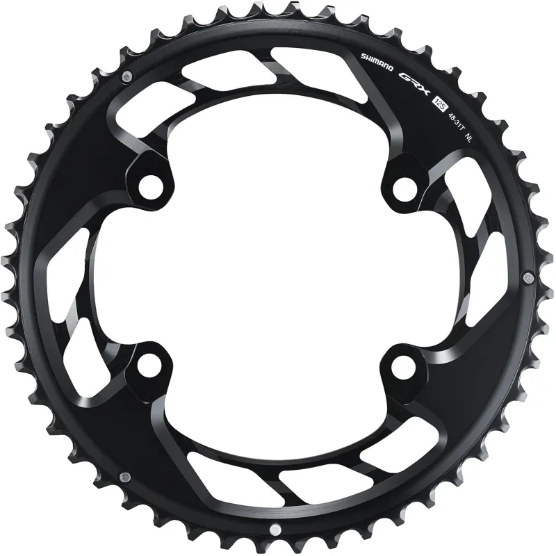 Shimano FC-RX820-2 GRX 12Spd Double Outer Chainring 48T-ND for 48-31T
