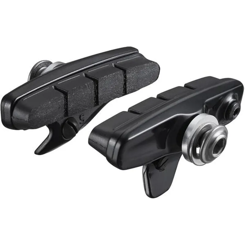 Shimano R55C4 Dura Ace R9200 Cartridge Brake Shoes - Calliper Mount - Alloy Rim - Black 