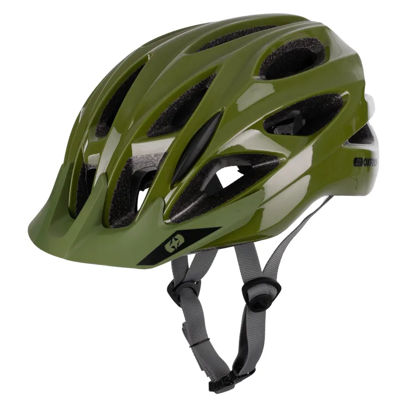 Oxford Hoxton MTB Helmet - Gloss Olive Green