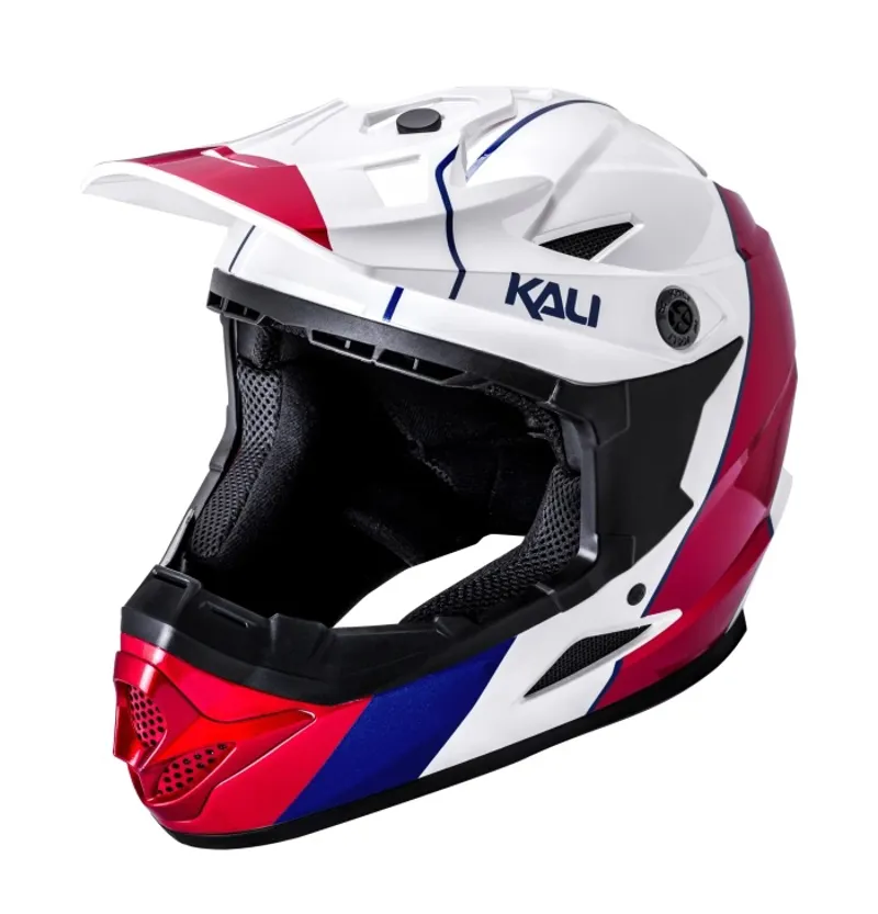 Kali Zoka Stripe Full Face Helmet - Firecracker