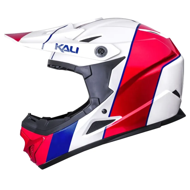 Kali Zoka Stripe Full Face Helmet - Firecracker-1