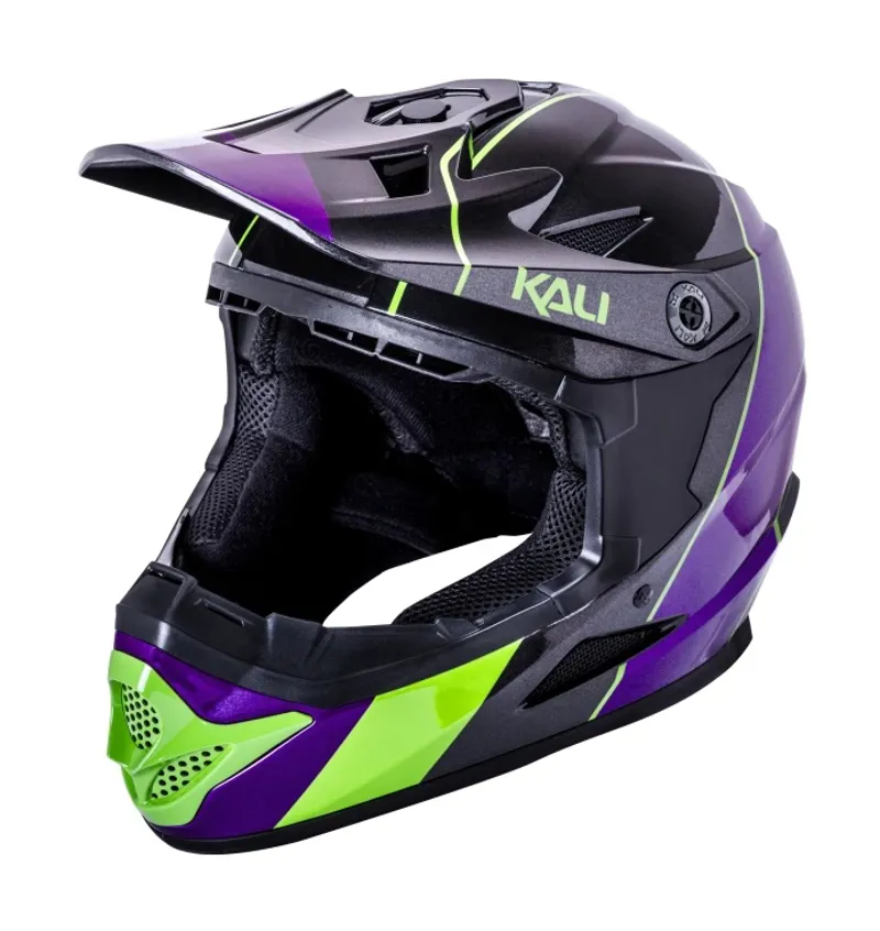 Kali Zoka Stripe Full Face Helmet - Crawler