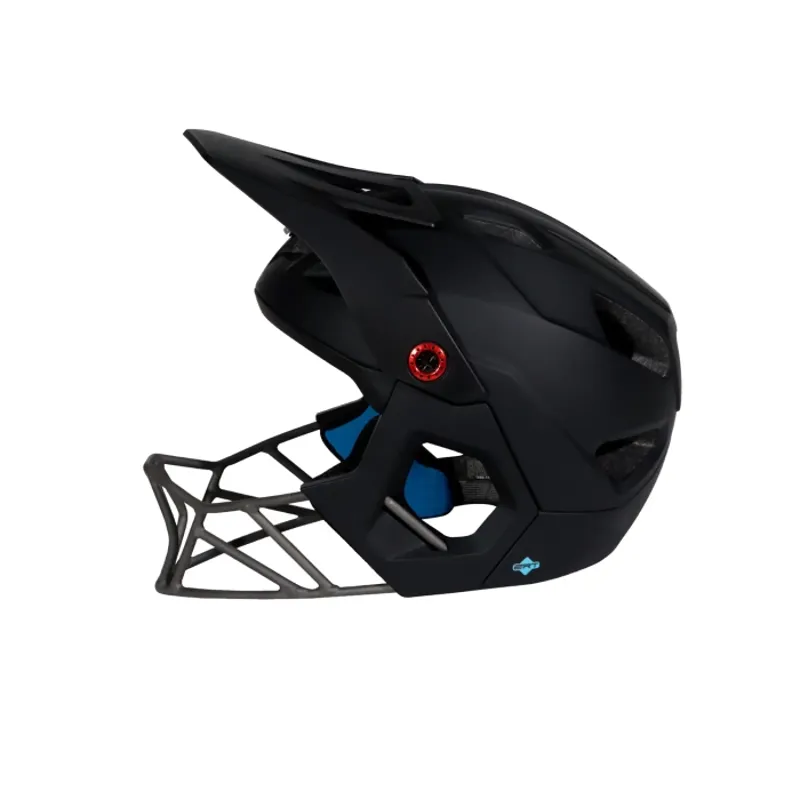 Kali Kru Solid Full Face Helmet - Black-1