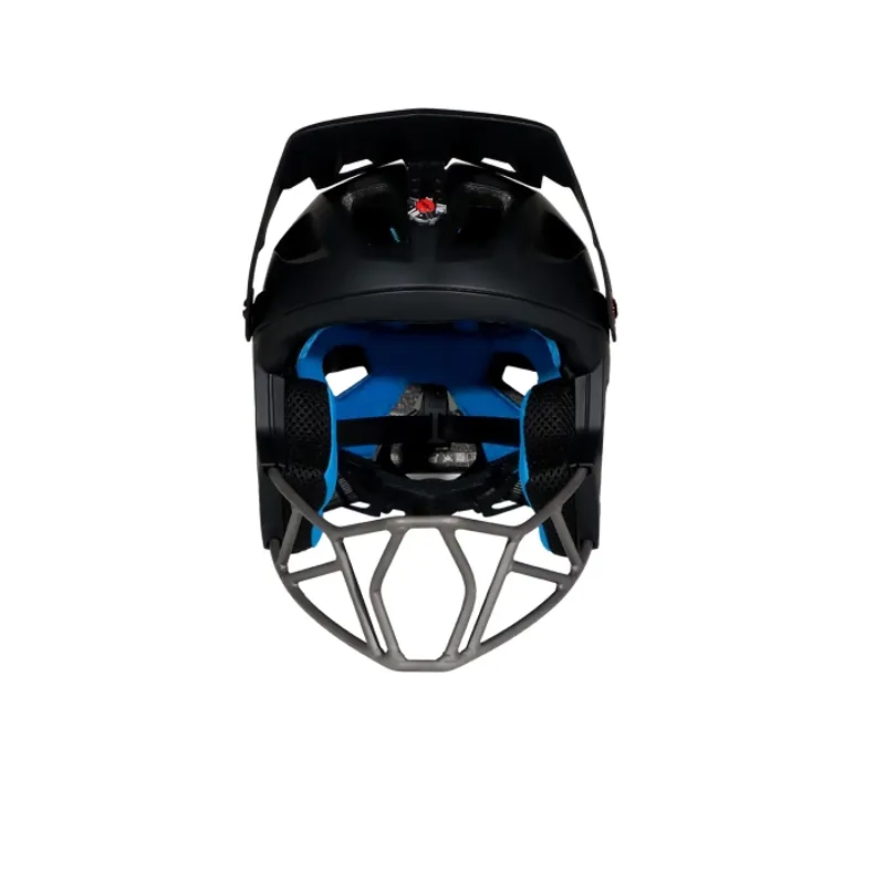 Kali Kru Solid Full Face Helmet - Black-2