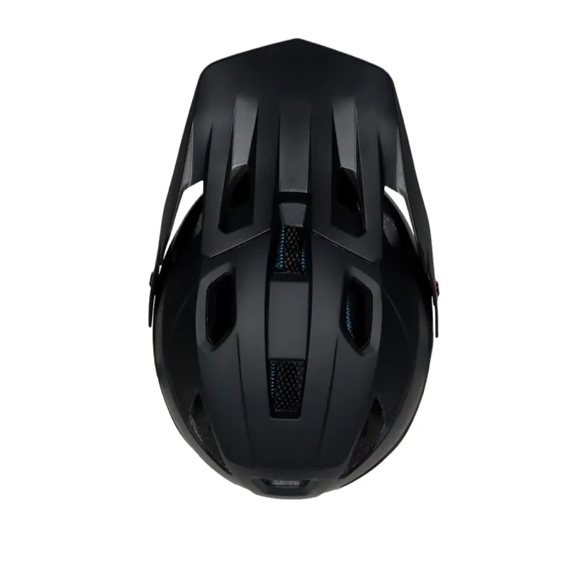 Kali Kru Solid Full Face Helmet - Black-4