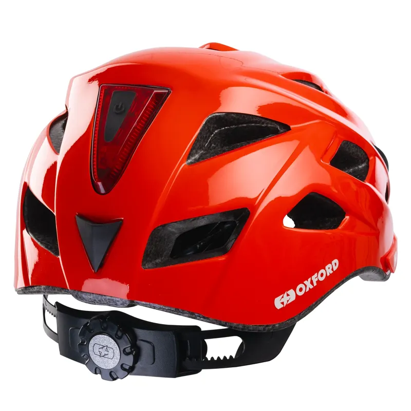 Oxford Metro-V Urban Helmet - Gloss Red-1