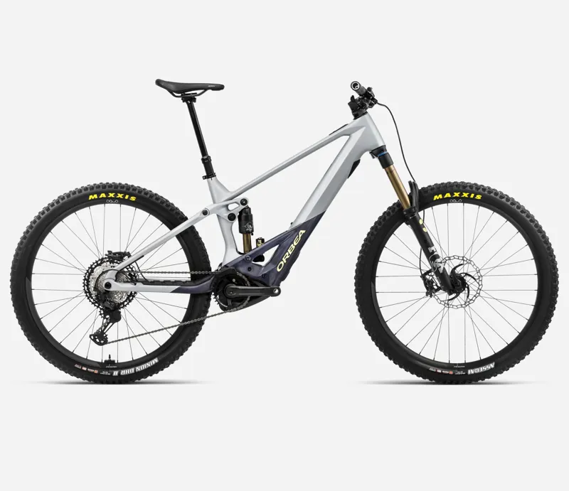 Orbea Wild M-Team 29er 2024 Electric MTB - Halo Silver/Tanzanite