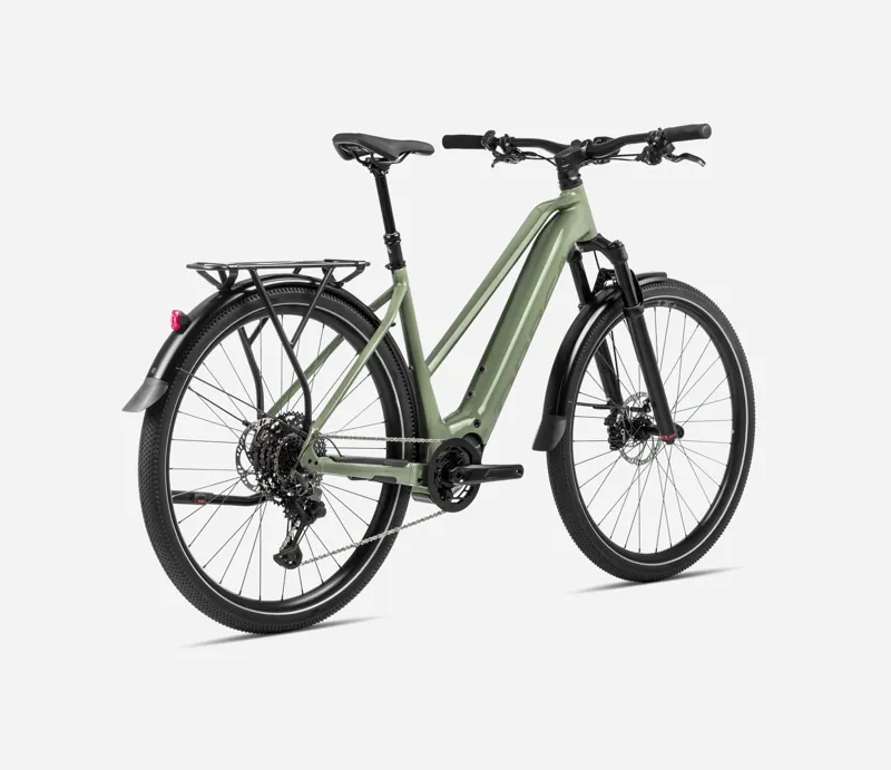 Orbea Kemen Mid 10 2024 Electric Hybrid Bike - Urban Green-2