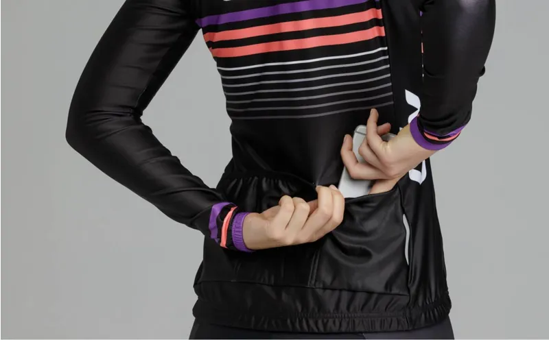 Liv Race Day Mid-Thermal Womens Long Sleeve Jersey - Black-4