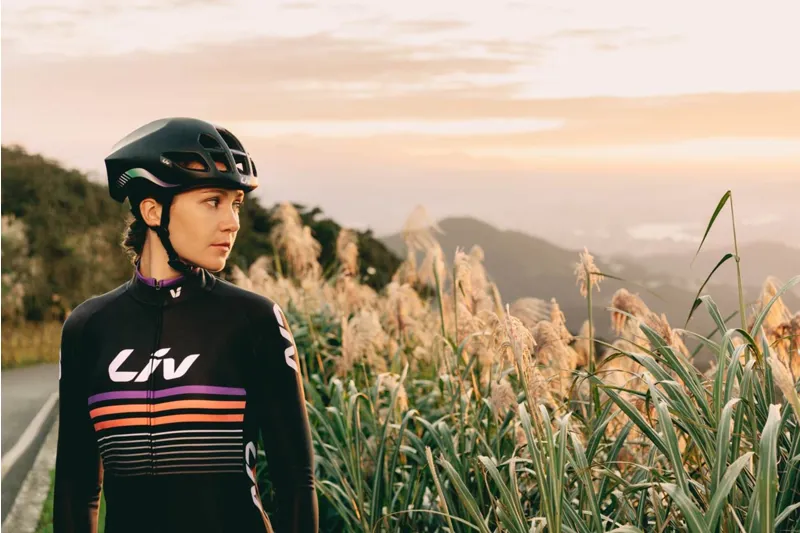 Liv Race Day Mid-Thermal Womens Long Sleeve Jersey - Black-2