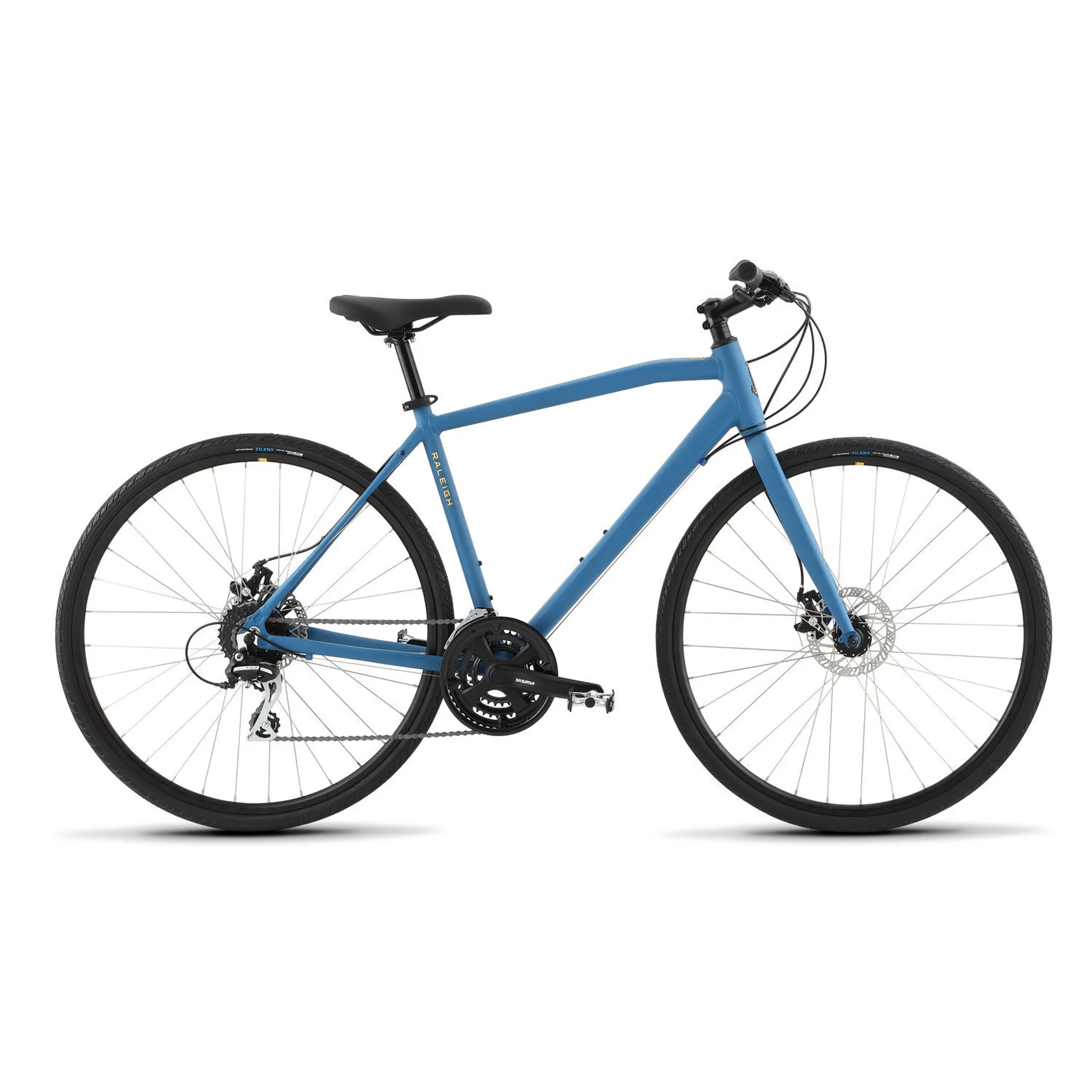 Raleigh Cadent Disc Brake 2021 Hybrid Bike Blue