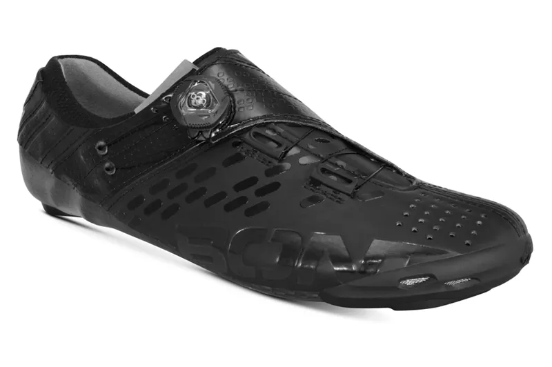 Bont Helix Wide Fit Road Shoes - Black/Black