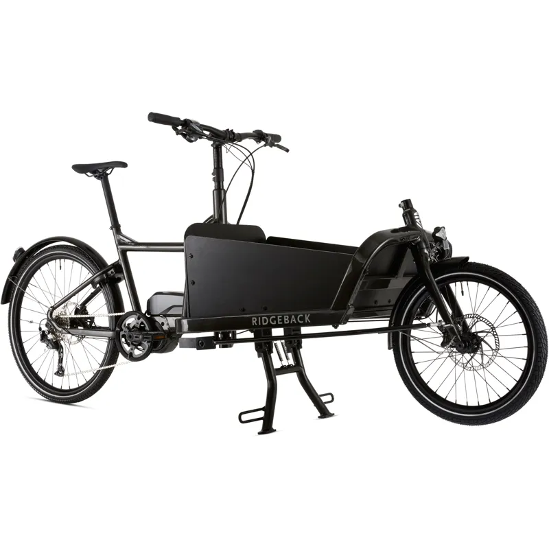 Ridgeback E-Cargo 2021 Electric Urban Bike - One Size - Black-1