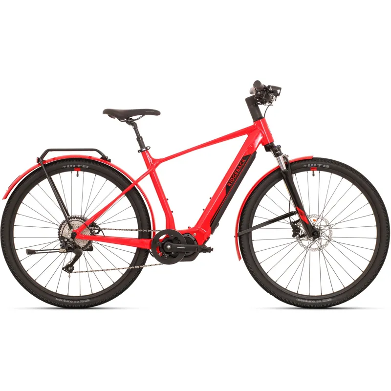 Ridgeback Advance 2021 Electric Urban Bike - Red - Large