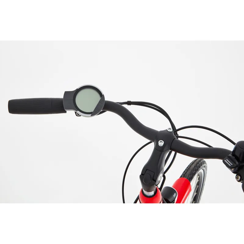 Ridgeback Electron F.H.D Unisex 2025 Electric Urban Bike - Red-2