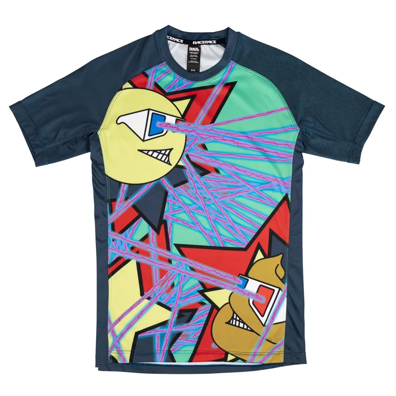 Race Face Sendy Youth Short Sleeve Jersey - RF Mint