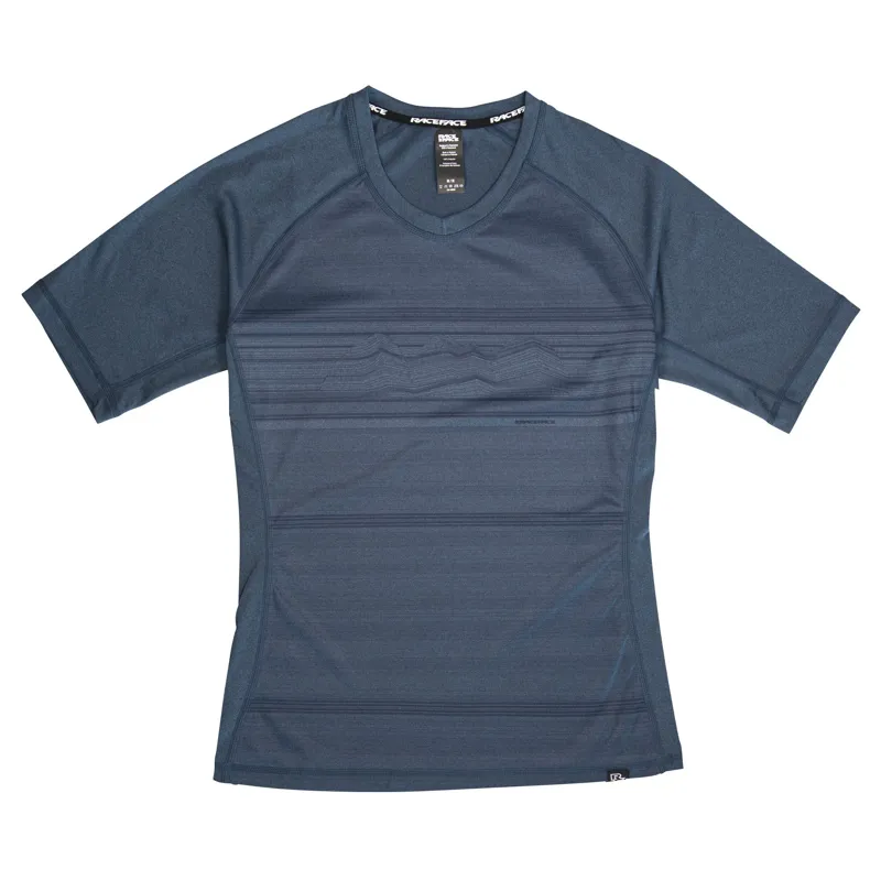 Race Face Nimby Womens Short Sleeve Jersey - Navy