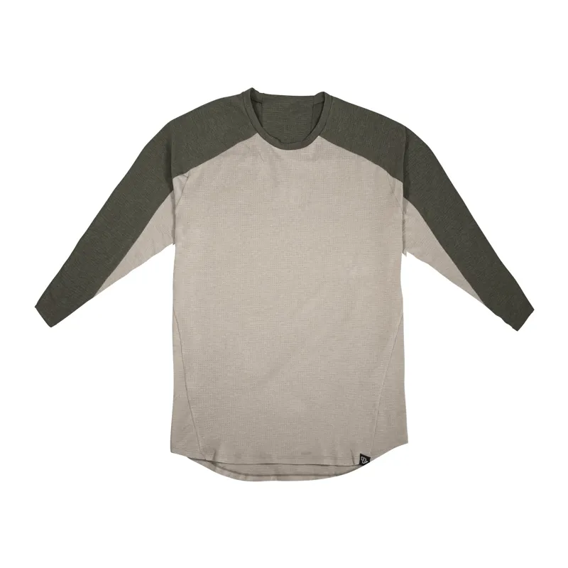 Race Face Stage Drirelease 3/4 Sleeve Jersey - Sand