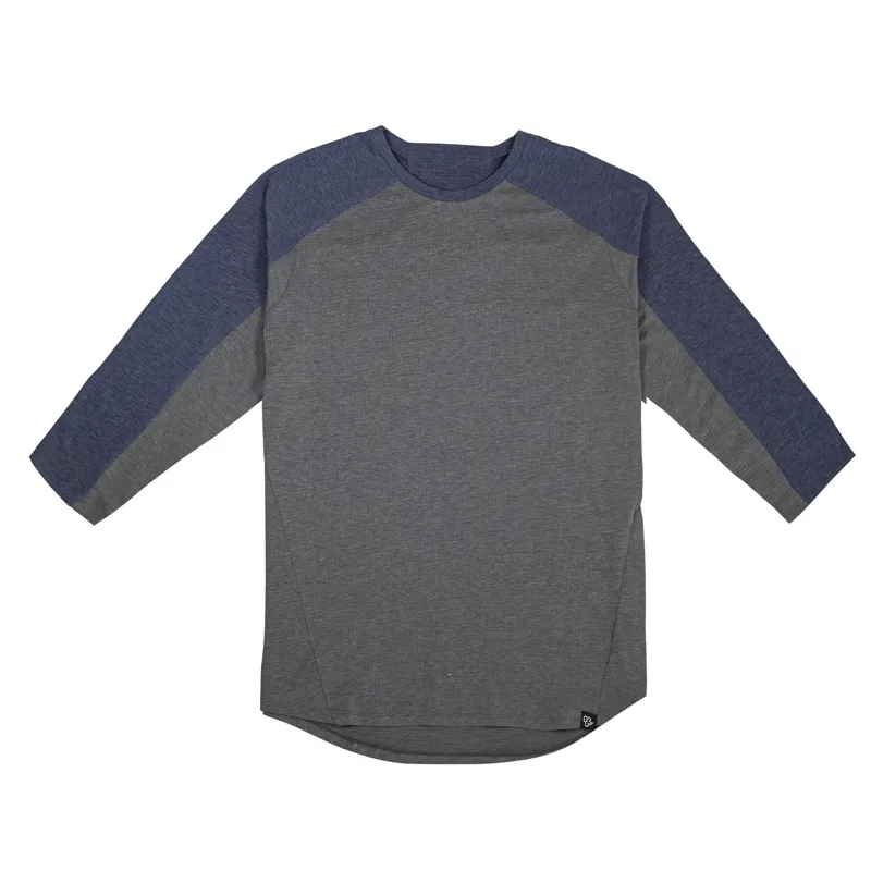 Race Face Stage Drirelease 3/4 Sleeve Jersey - Navy
