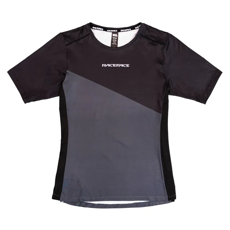Race Face Indy Womens Short Sleeve Jersey - Black