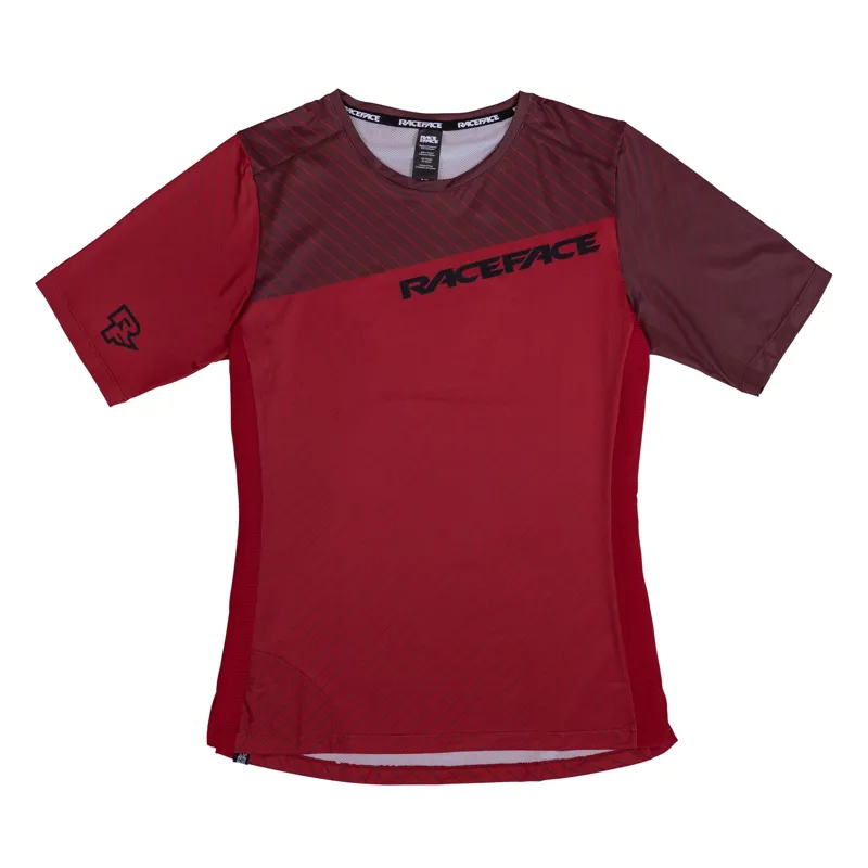 Race Face Indy Womens Short Sleeve Jersey - Red