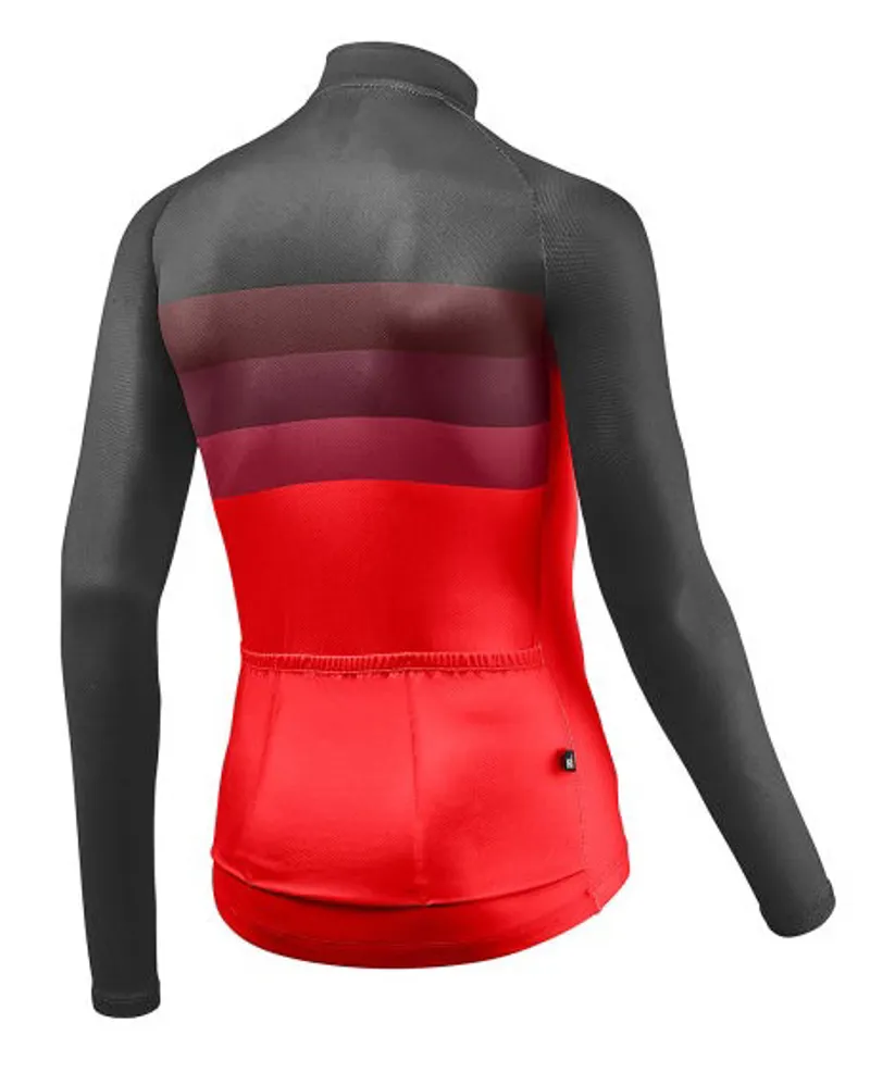 Giant Rival Long Sleeve Jersey - Black/Red-1