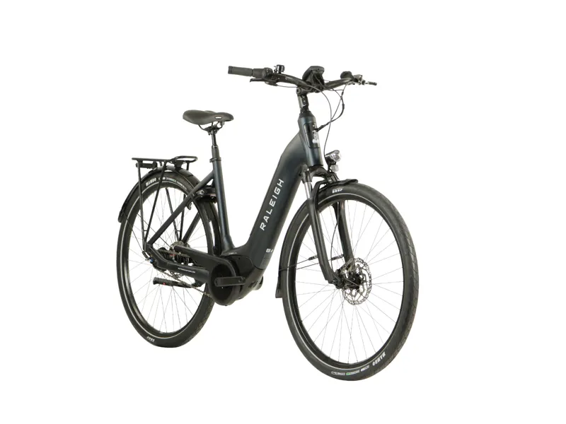 Raleigh Motus Grand Tour Step-Through Hub Gear Electric Bike - Black-1