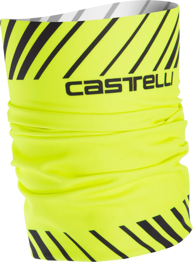 Castelli Arrivo 3 Thermo Head Thingy - Yellow Fluo