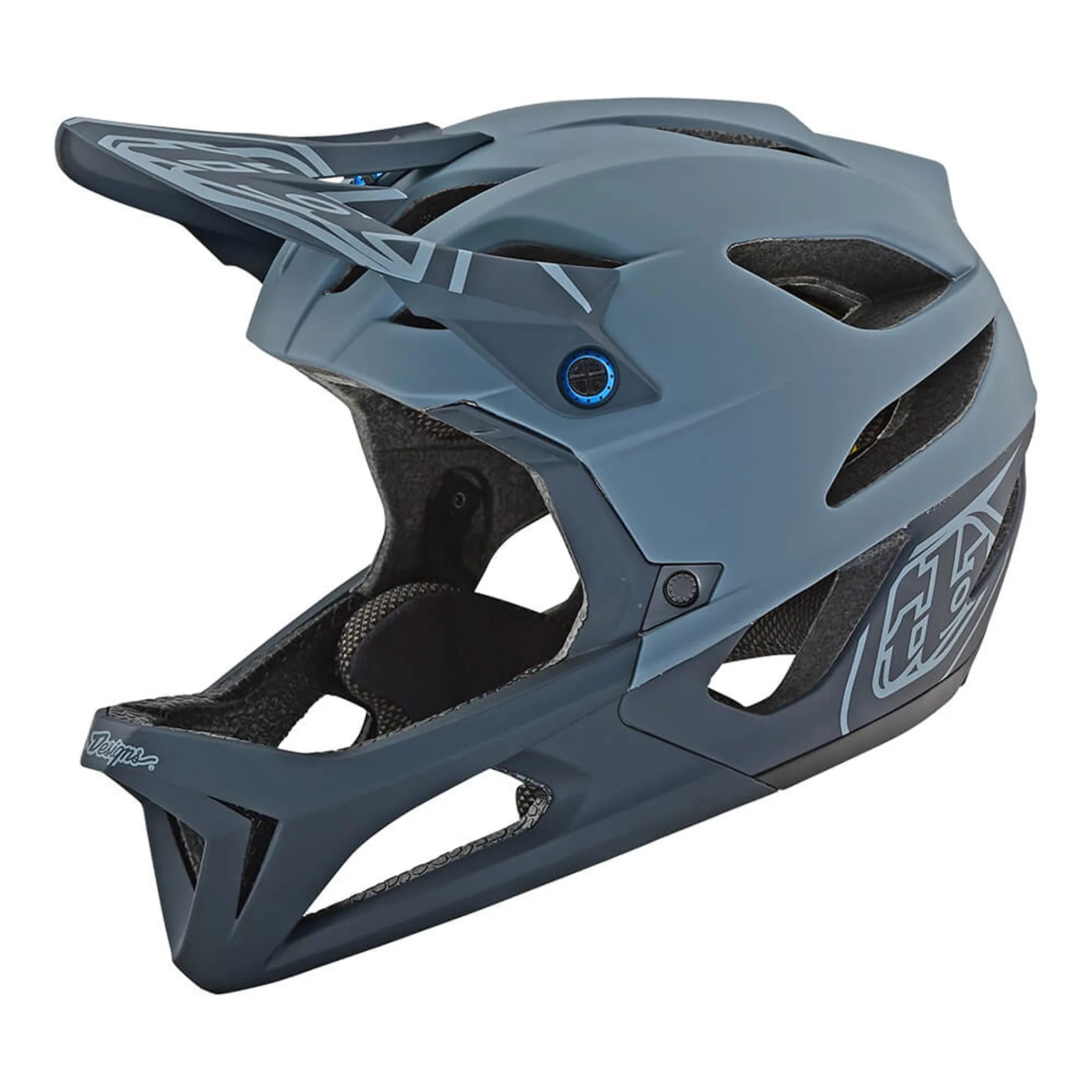 Troy Lee Designs Stage MIPS Full Face Helmet Stealth Gray