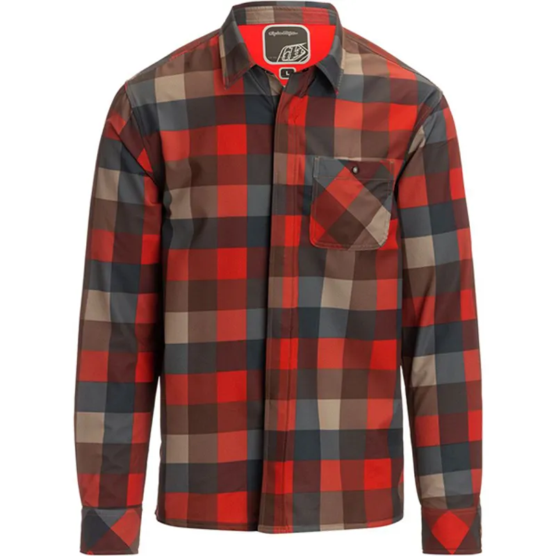 Troy Lee Designs Grind Flannel Technical Shirt