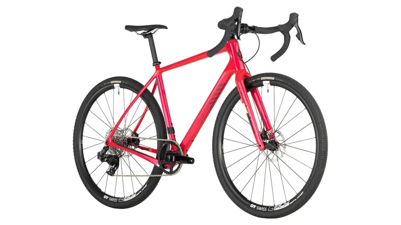Salsa Warbird Carbon AXS Rival 1x XPLR 2023 Gravel Road Bike - Red-1